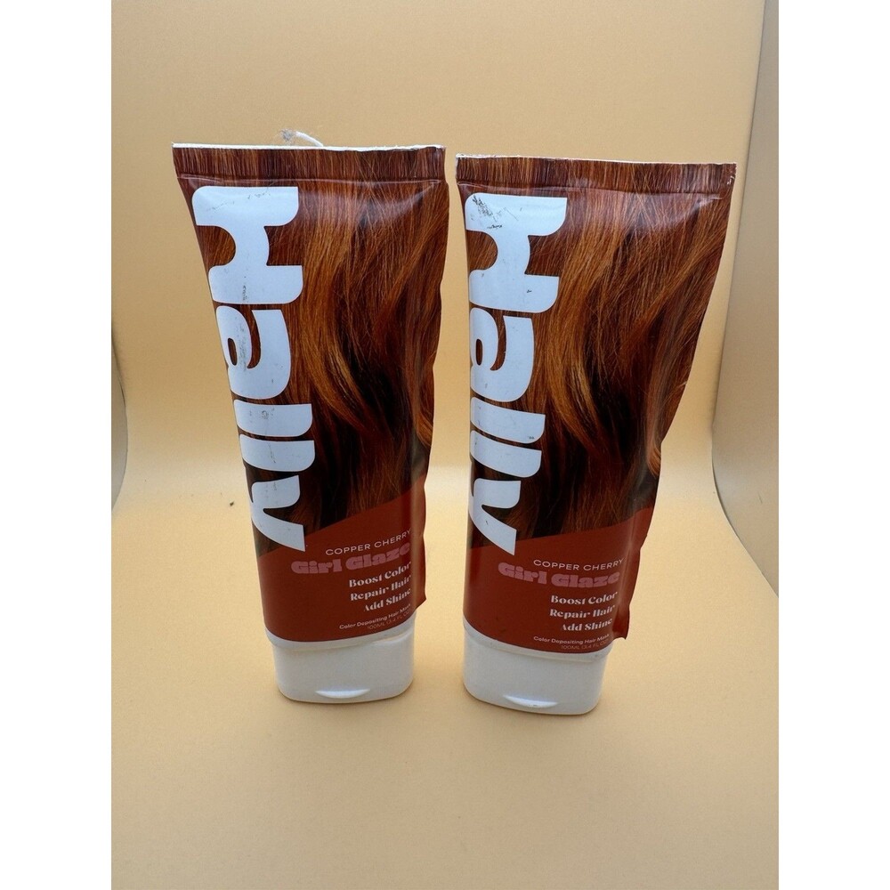 Hally Girl Glaze Copper Cherry Hair Mask Lot of 2